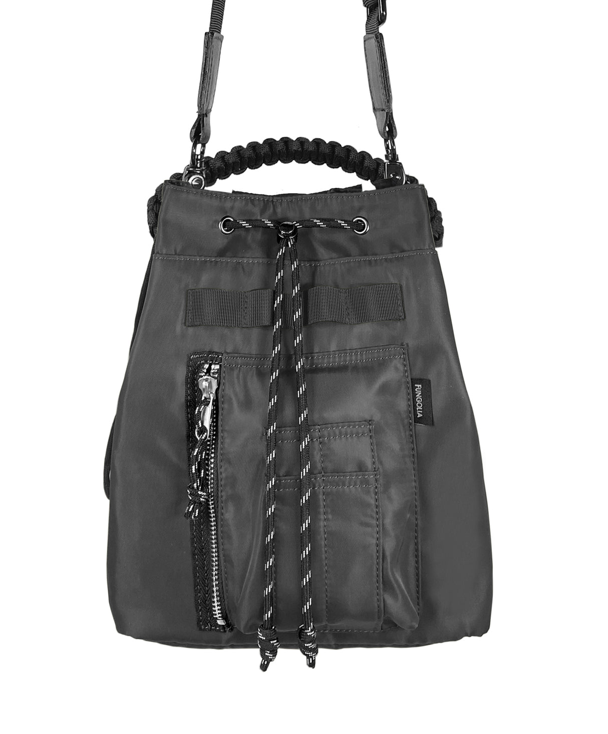 MA-1 MID SIZE 2 way drawstring Shoulder Bag