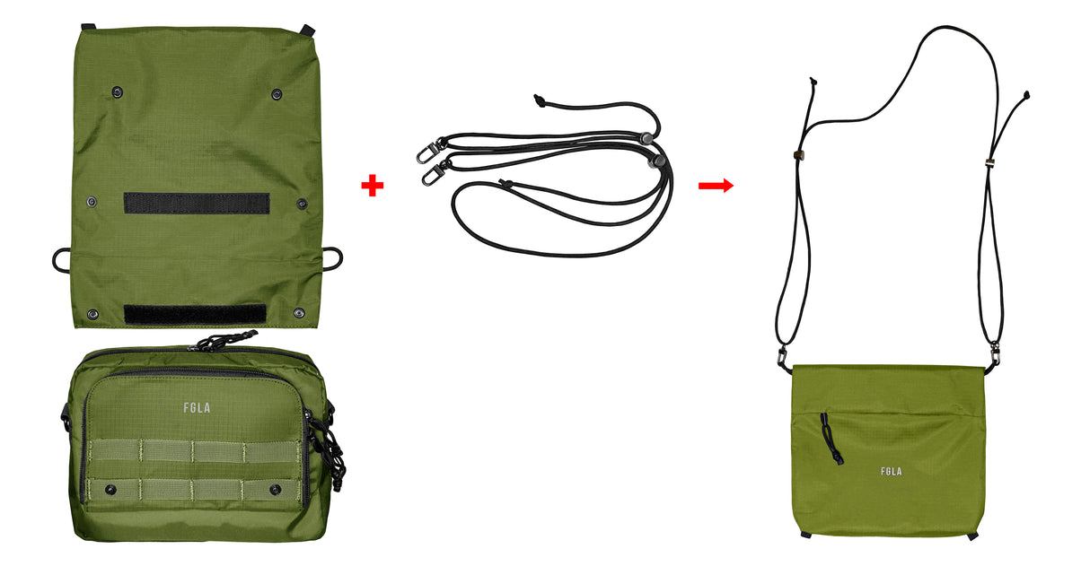 FGLA 2-in-1 Ultimate Travel Pouch