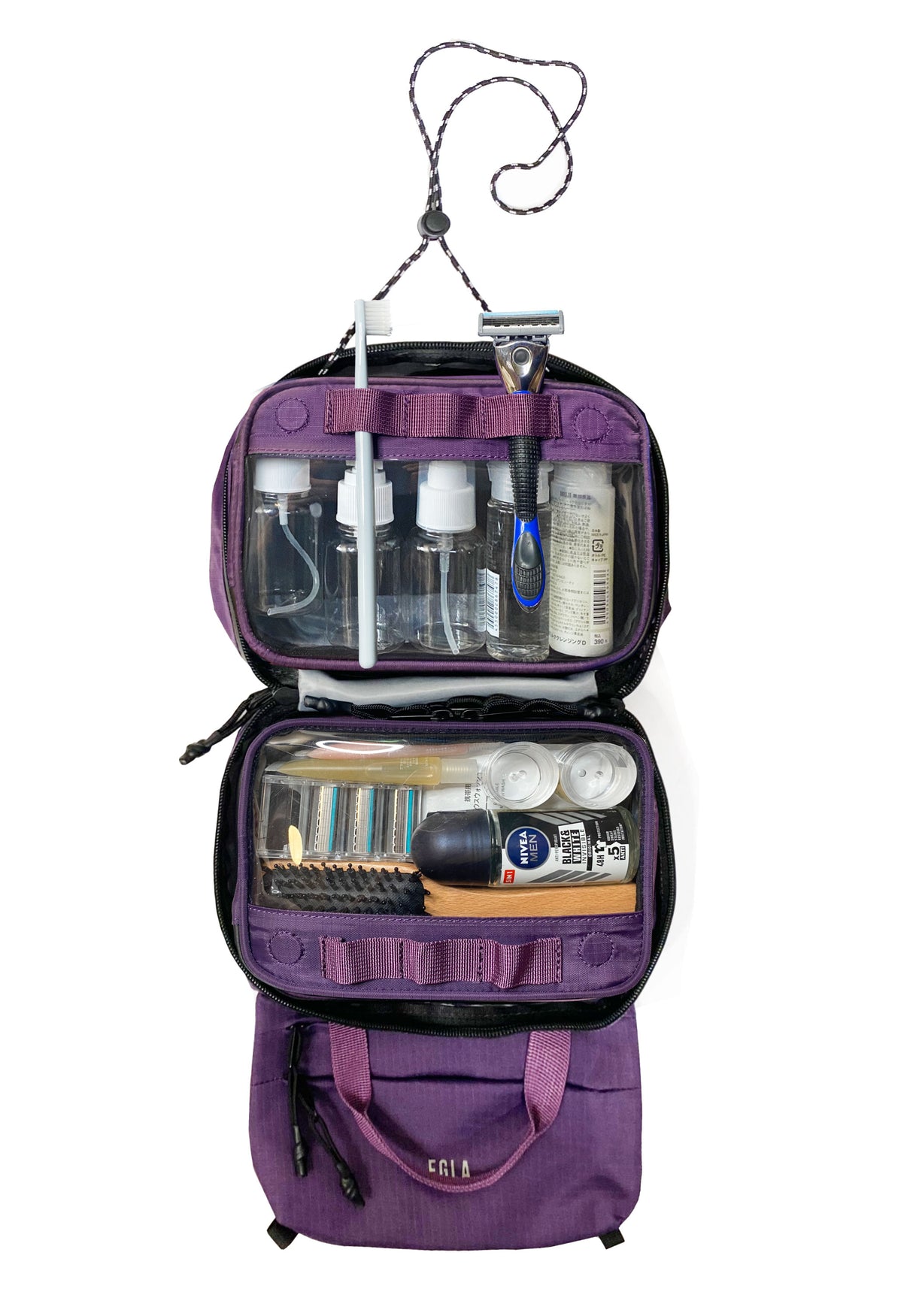 Fungolia Premium 2-Way Toiletry Bag (Small Size)