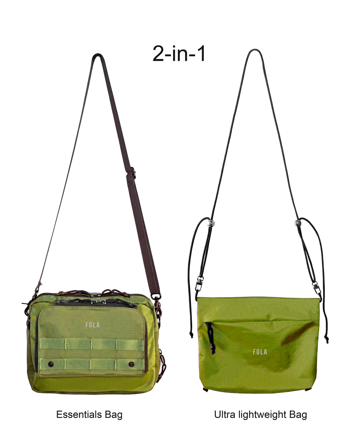 FGLA 2-in-1 Ultimate Travel Pouch