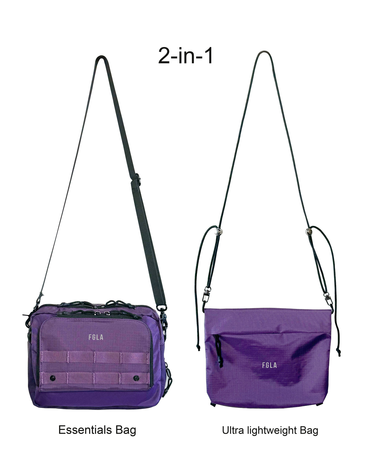 FGLA 2-in-1 Ultimate Travel Pouch