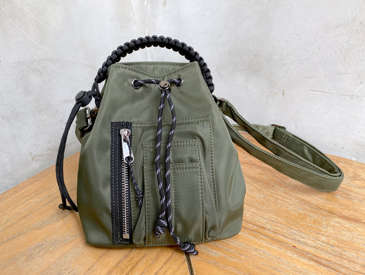 MA-1 MINI SIZE drawstring cross body Bag