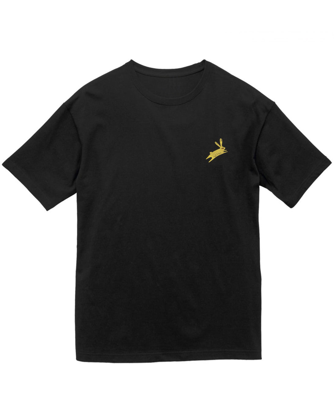 Fungolia Golden Rabbit Tee (Black)