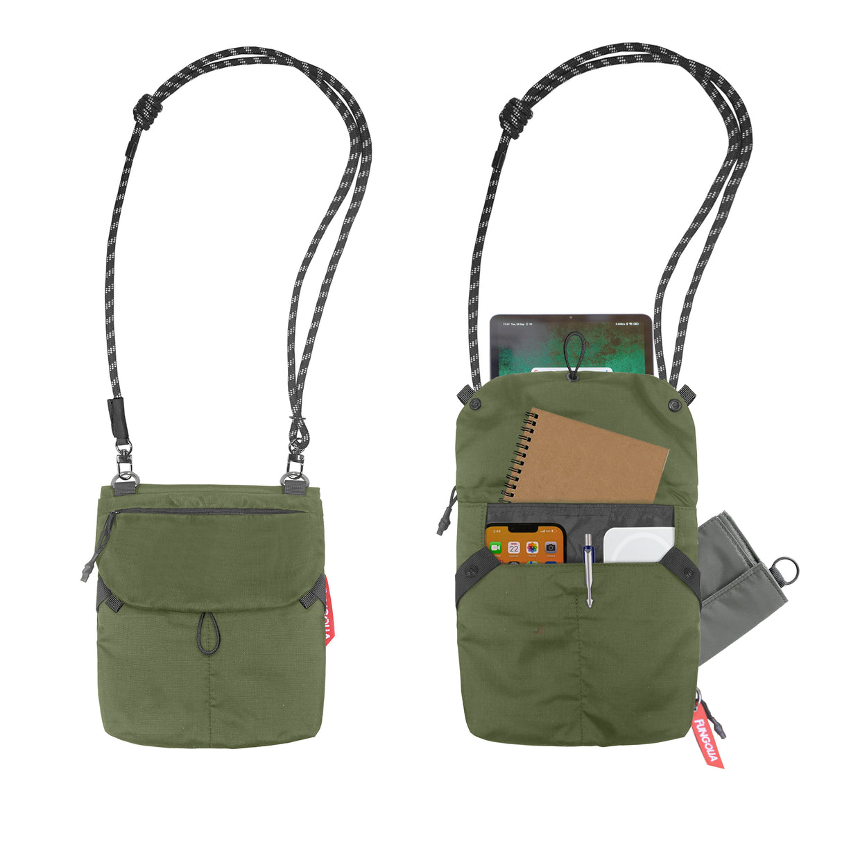 Double Deck Day Pouch