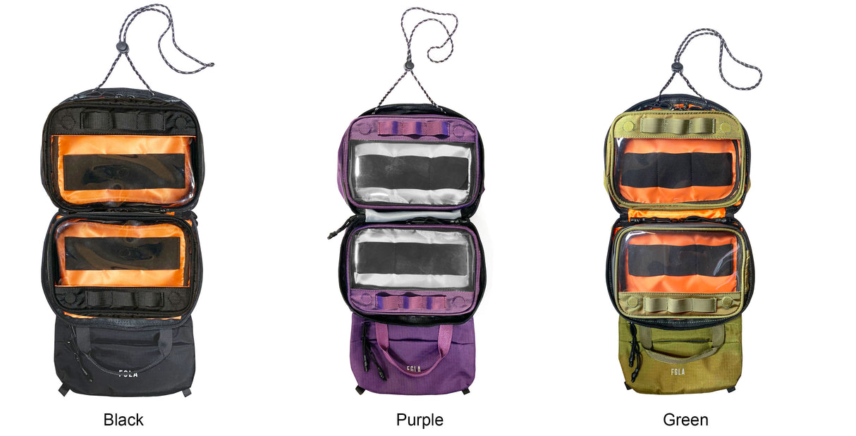 Fungolia Premium 2-Way Toiletry Bag (Small Size)