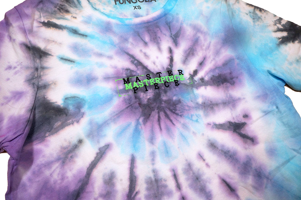 Fungolia Masterpiece Tie Dyed Tee - White