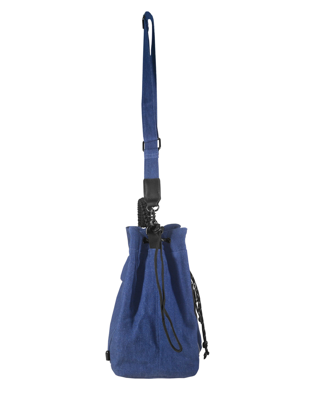 MA-1 MID SIZE 2 way drawstring Shoulder Bag (Denim)