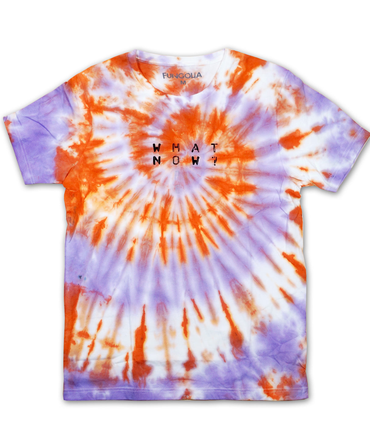 Fungolia What Now (Hope) Tie Dyed Tee - White