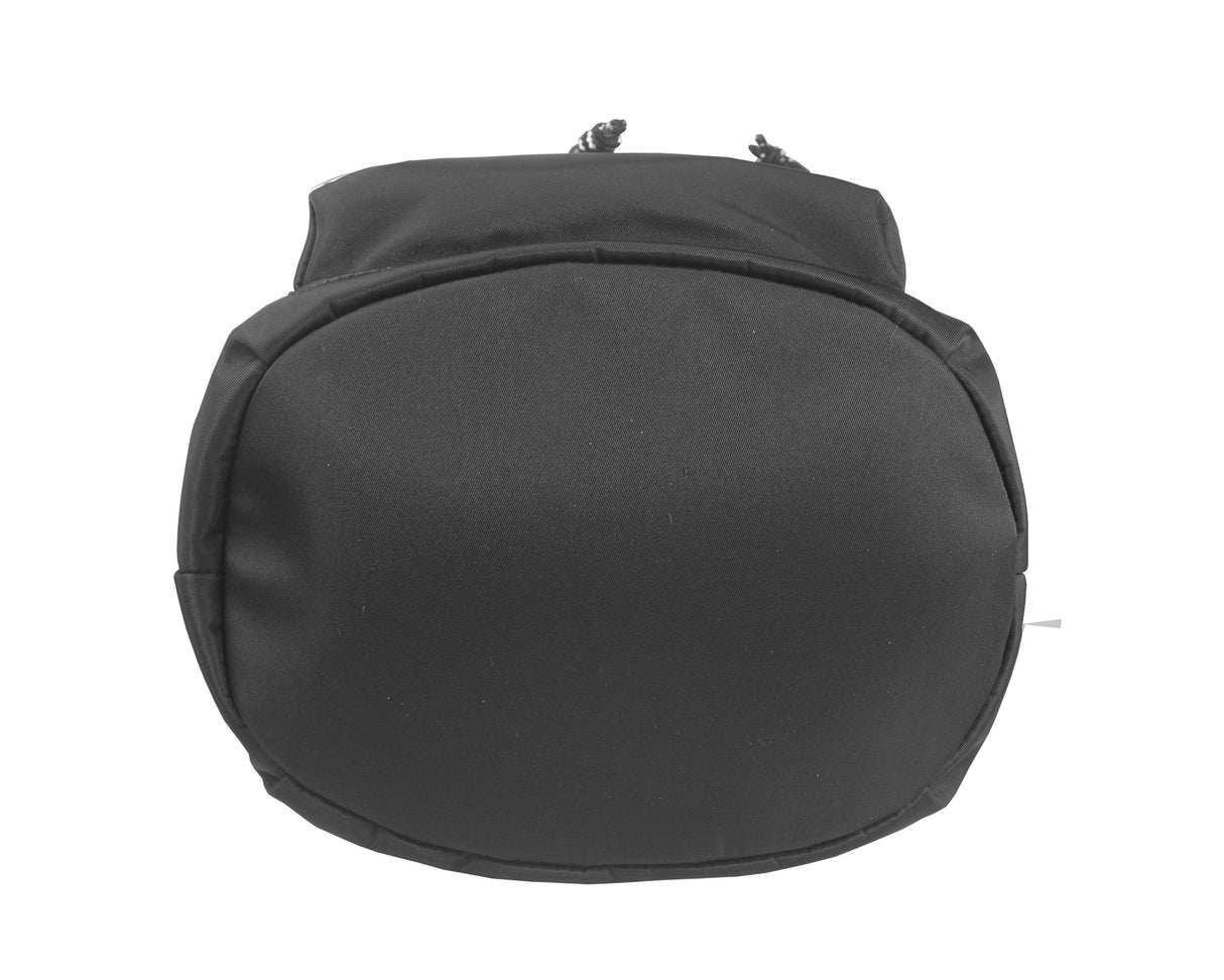 <A 000a001g01> Drawstring Chalk Bag (All Black) (With KOVID-TEX Antimicrobial Lining)