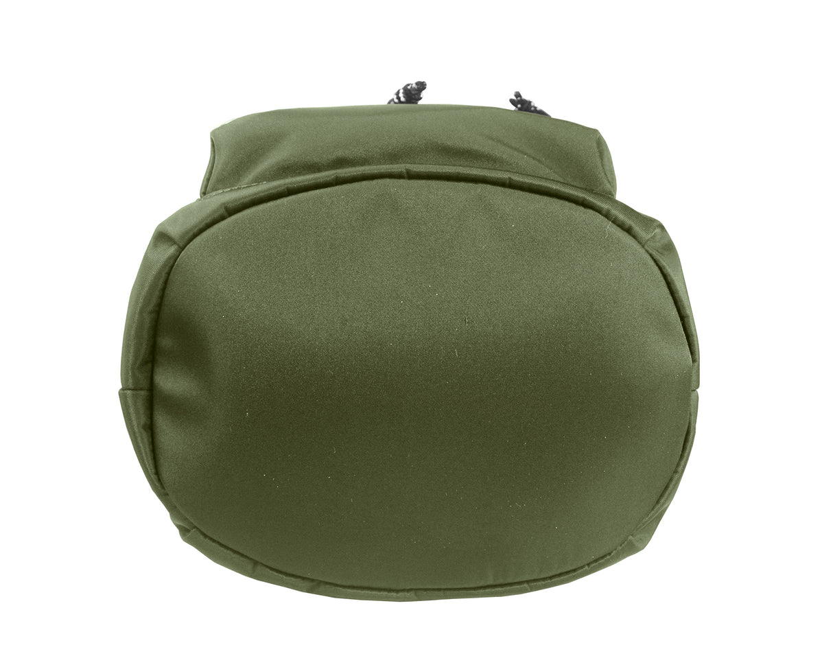 Drawstring Chalk Bag (Olive Green) (With KOVID-TEX Antimicrobial Lining)