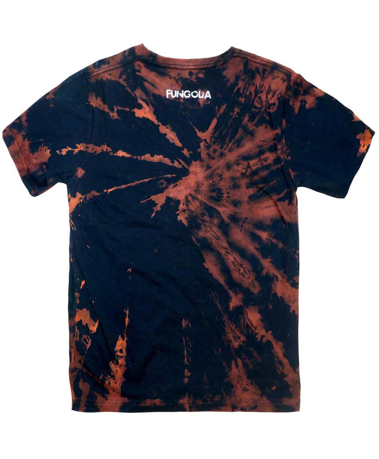 Fungolia Crazy Tie Dyed Tee - Black