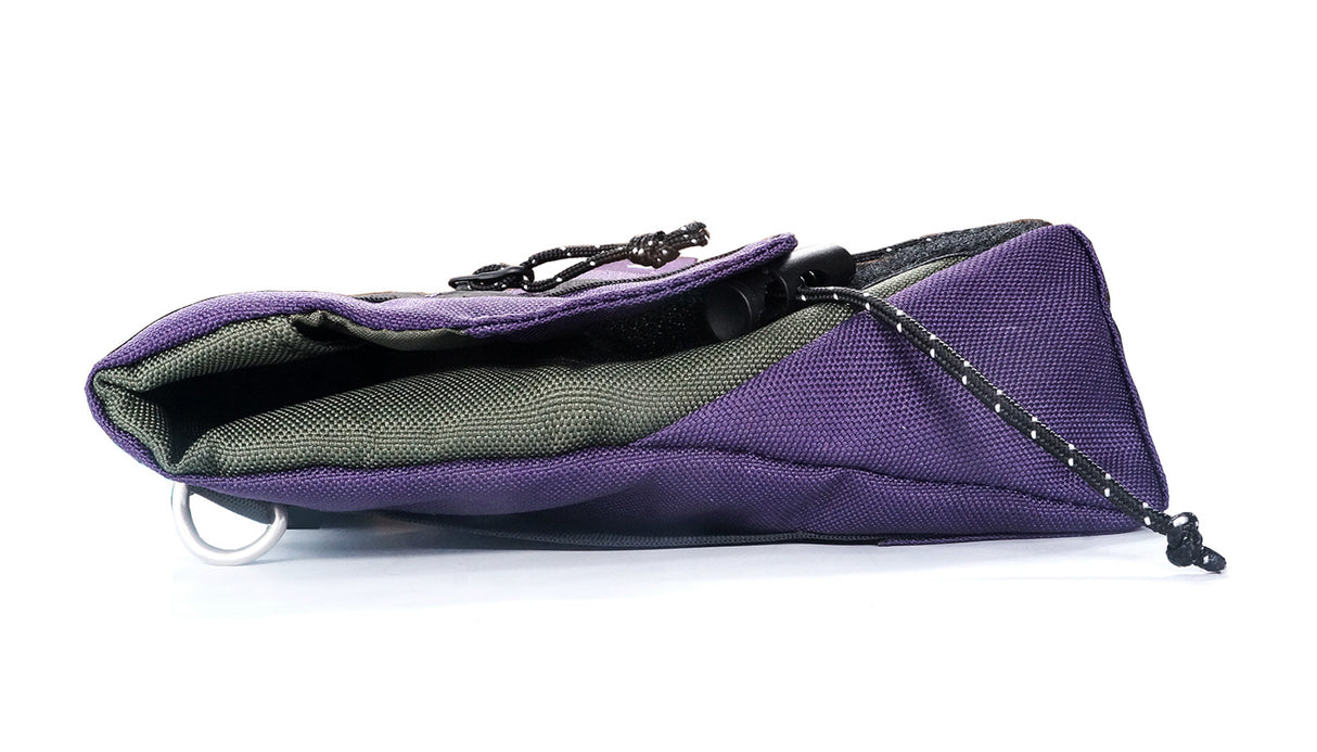 <A 000a001v2> Fungolia multi-purpose pouch (Purple/Olive Green)