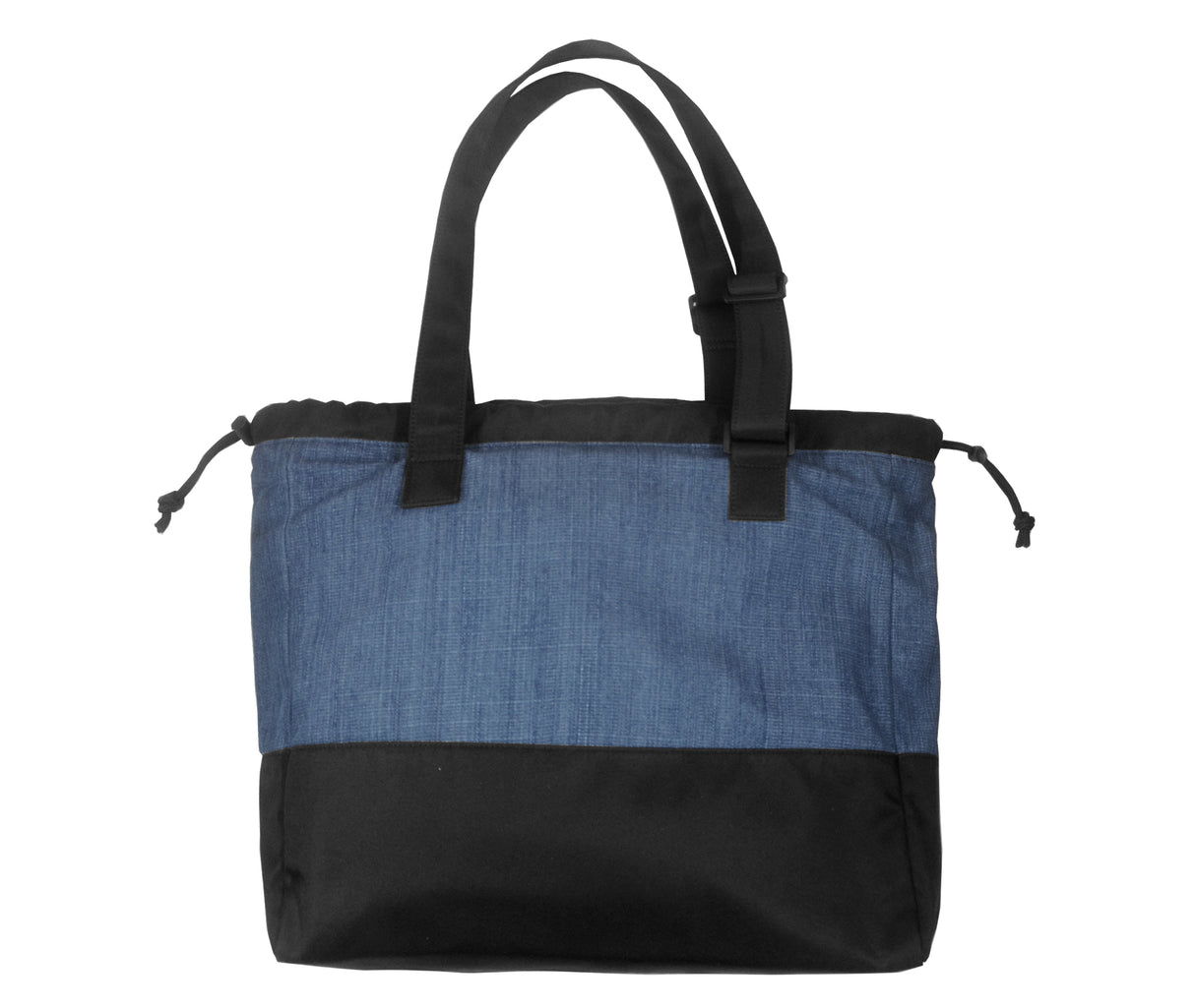 <A 000a001f08> Classic Gym Tote Bag (Denim/Black)