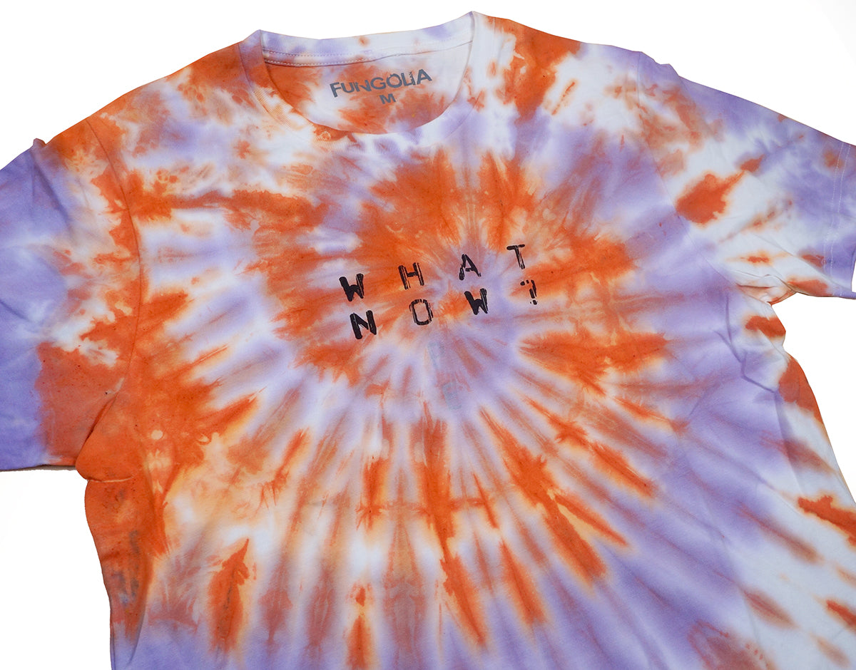 Fungolia What Now (Hope) Tie Dyed Tee - White