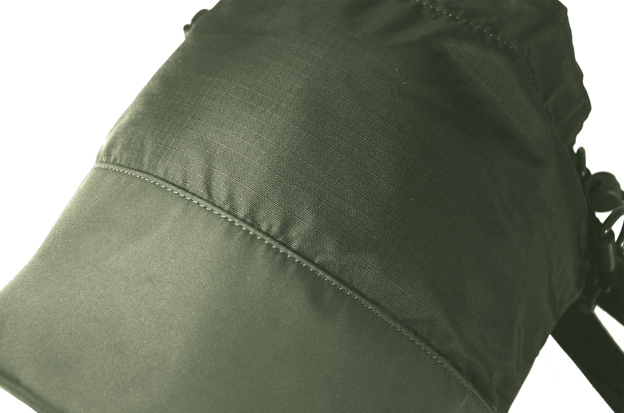 Drawstring Chalk Bag (Olive Green) (With KOVID-TEX Antimicrobial Lining)