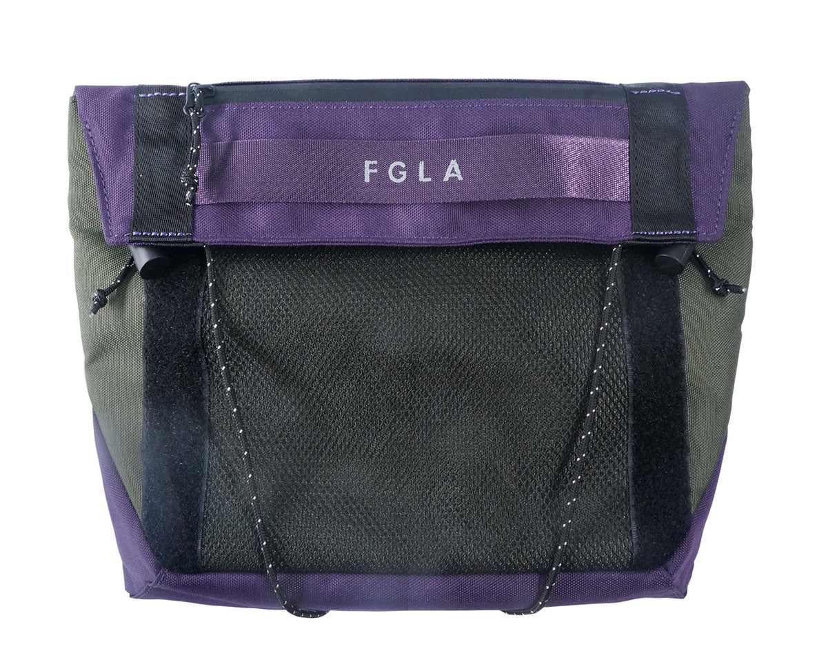 <A 000a001v2> Fungolia multi-purpose pouch (Purple/Olive Green)