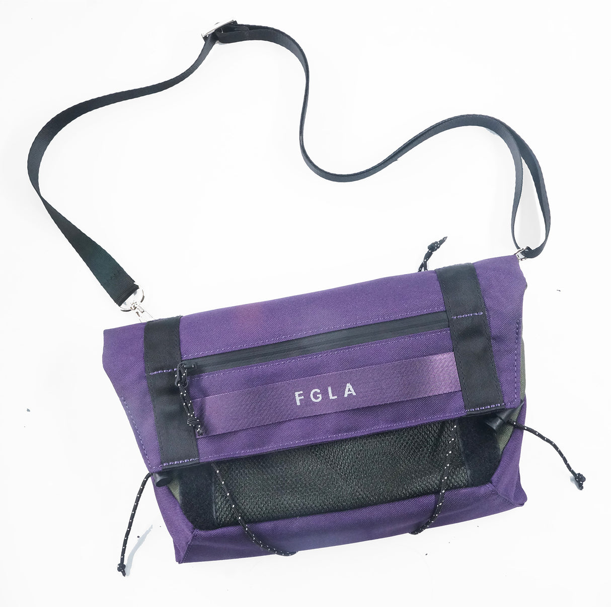 <A 000a001v2> Fungolia multi-purpose pouch (Purple/Olive Green)
