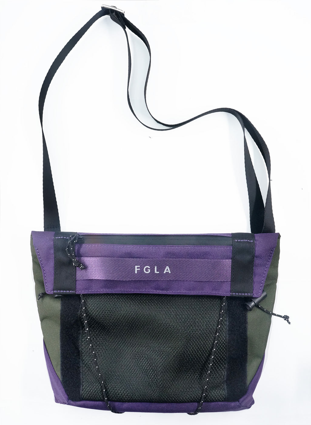 <A 000a001v2> Fungolia multi-purpose pouch (Purple/Olive Green)