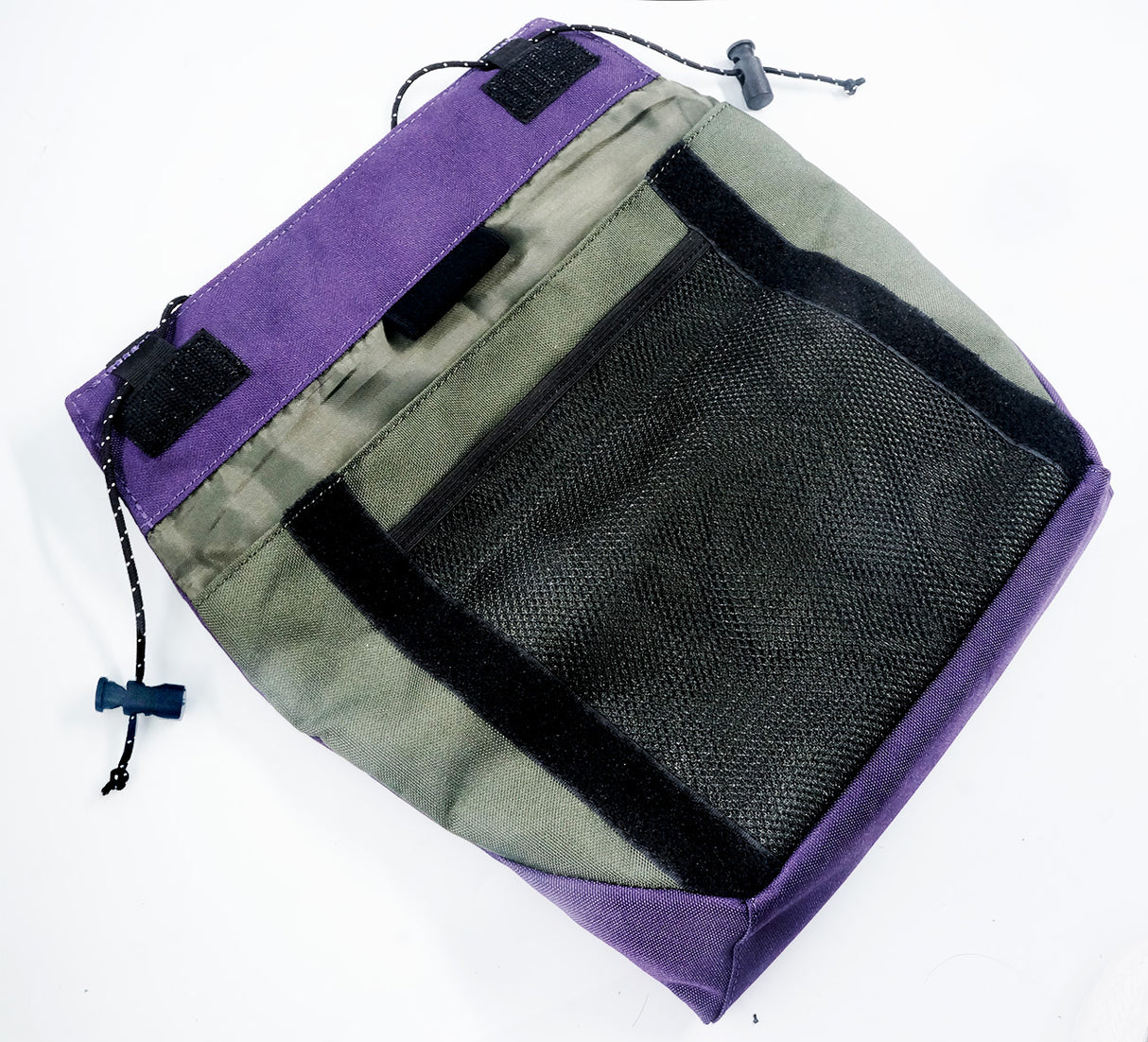 <A 000a001v2> Fungolia multi-purpose pouch (Purple/Olive Green)