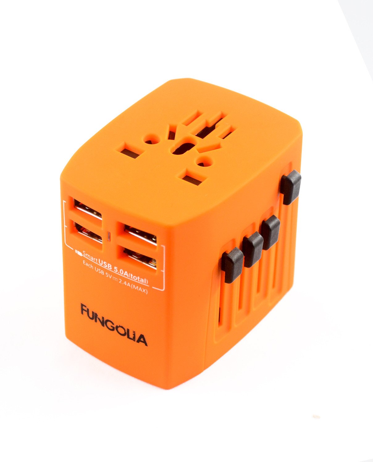 <A 000a001m09c> Fungolia Ultimate Charging Kit - Black (Pouch+Adaptor+Extension Cord Charger)