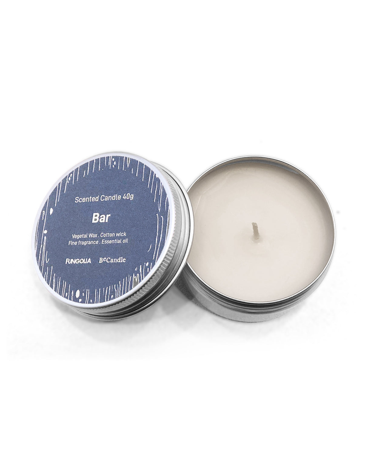 <A 000a74> Fungolia x Becandle Scented Travel Candle (Bar)