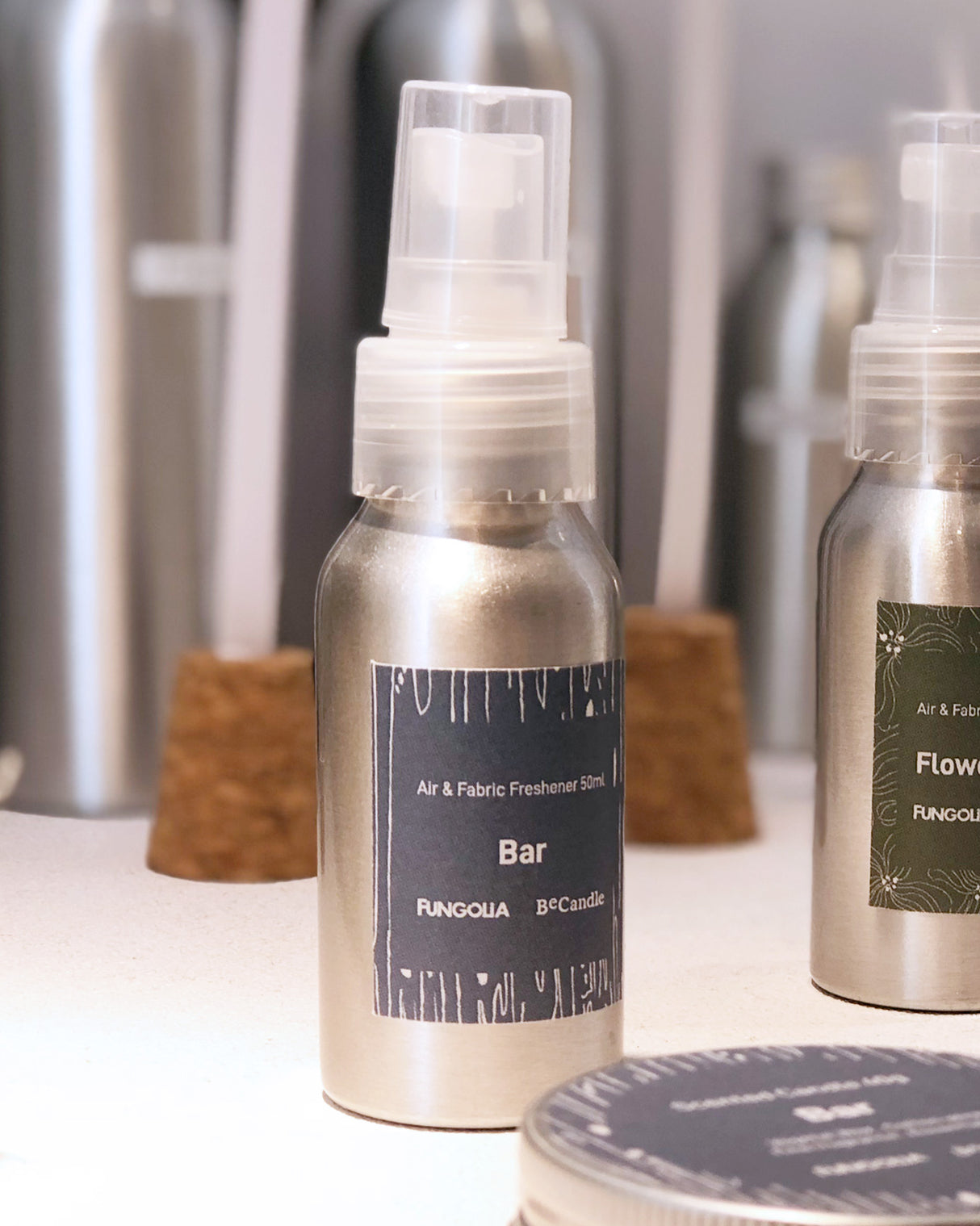 <A 000a78> Fungolia x Becandle Aromatic Room & Linen Spray (Bar) - 50ml