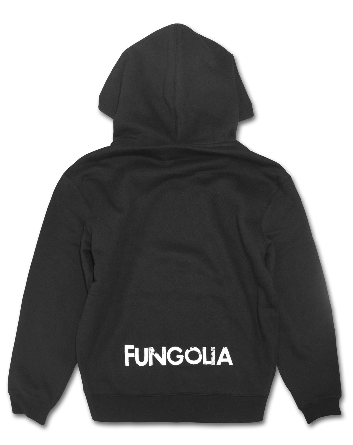 <ab 14b>Fungolia fleece Hoodie - Thunderbolt (Black)