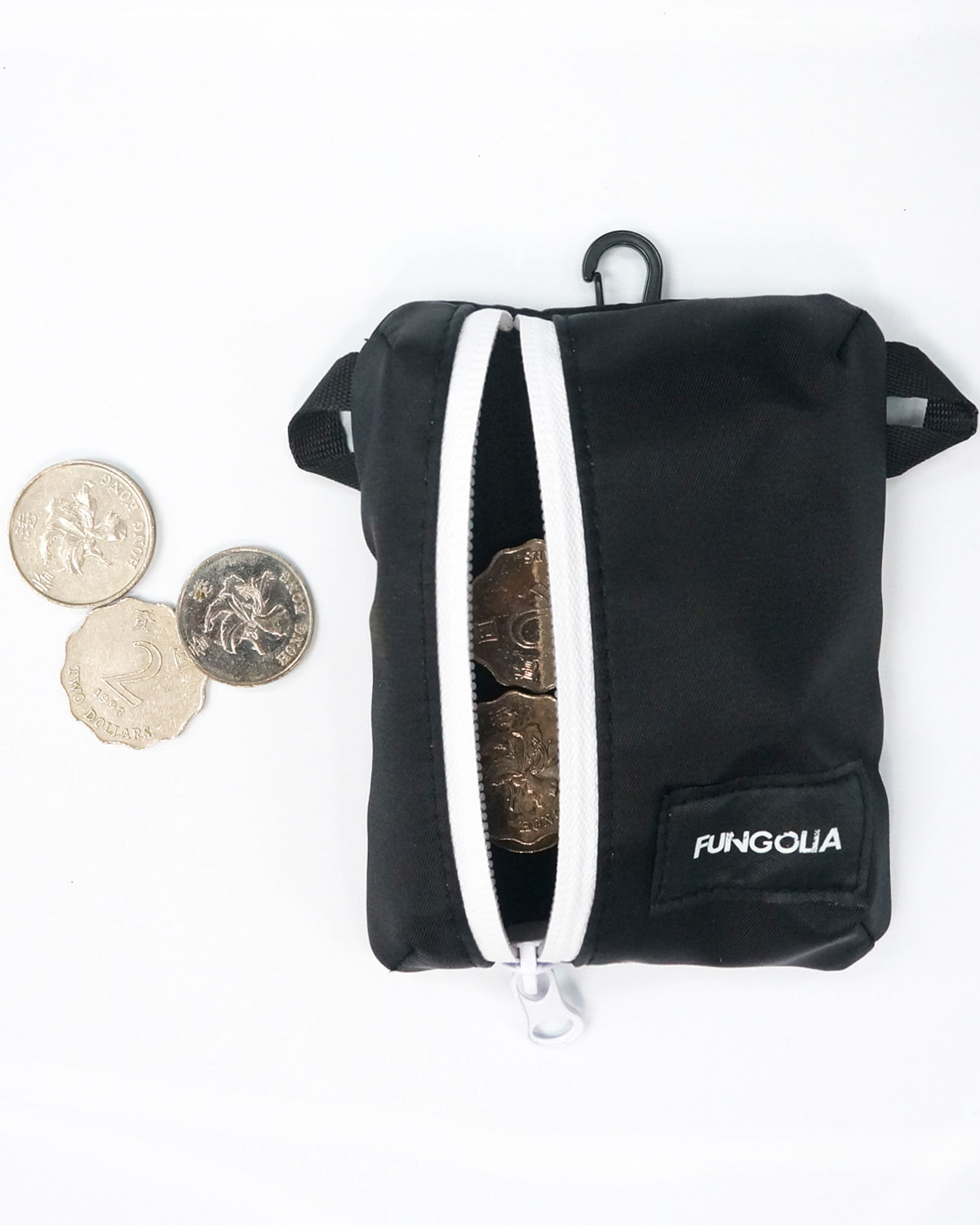 <A 000a21a> Fungolia Essentials - Coins Pouch (Black)