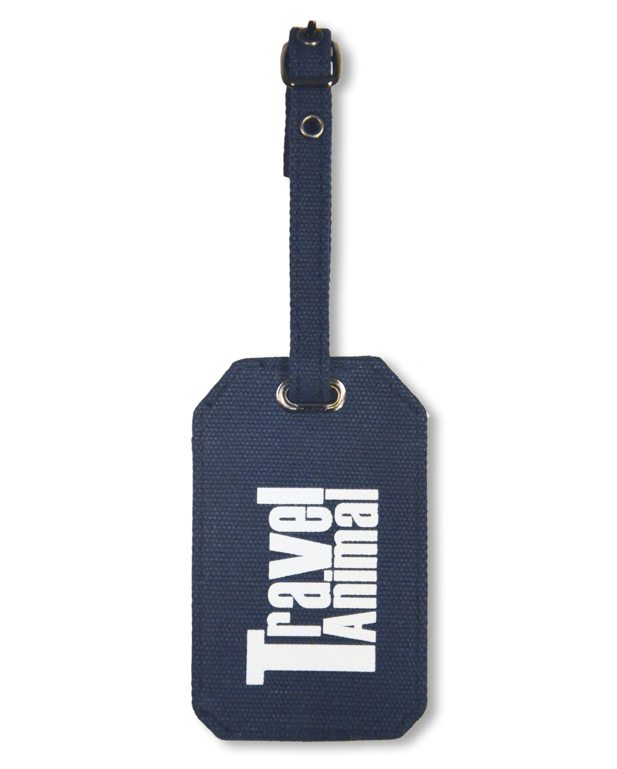 <Ah5> Fungolia Canvas Luggage Tag - Travel Animal (Navy Blue)