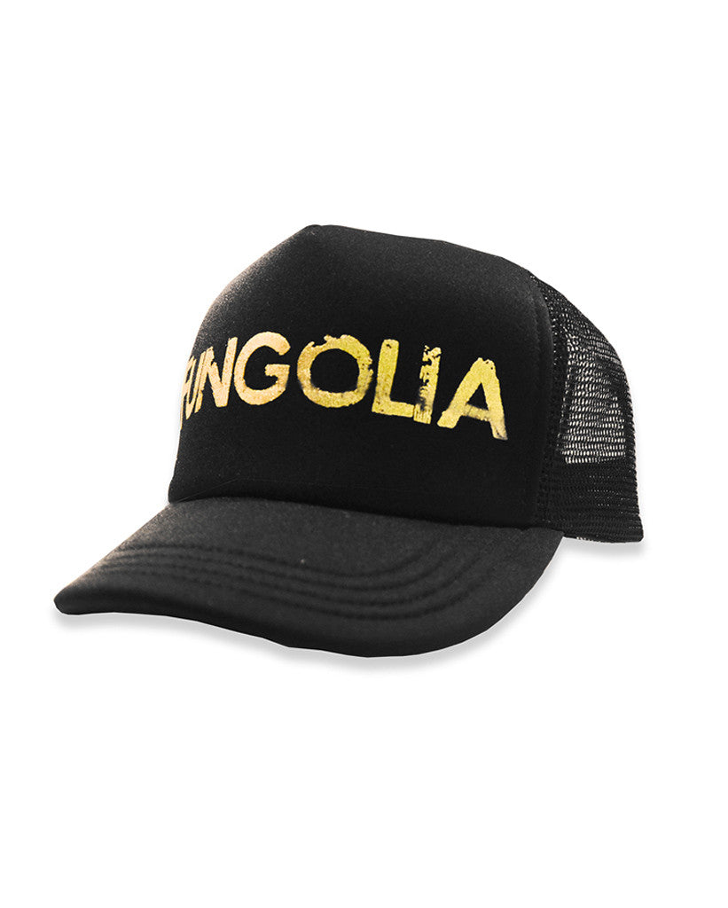 <an1> Fungolia Snapback Cap - Gold Logo