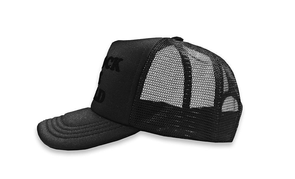 <an2> Fungolia Snapback Cap - We Rock the World (black on black)