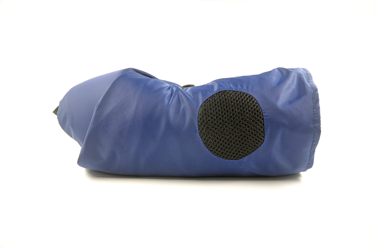 <A 000a001z9c> Fungolia MA-1 Memory Foam Travel Hoodie Pillow (Navy blue)