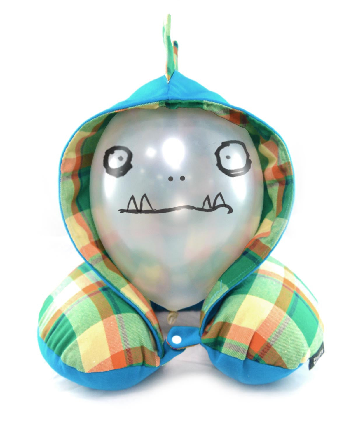 <ap1> Special Edition "Dino" Memory Foam Travel Hoodie Pillow by Alfalfa