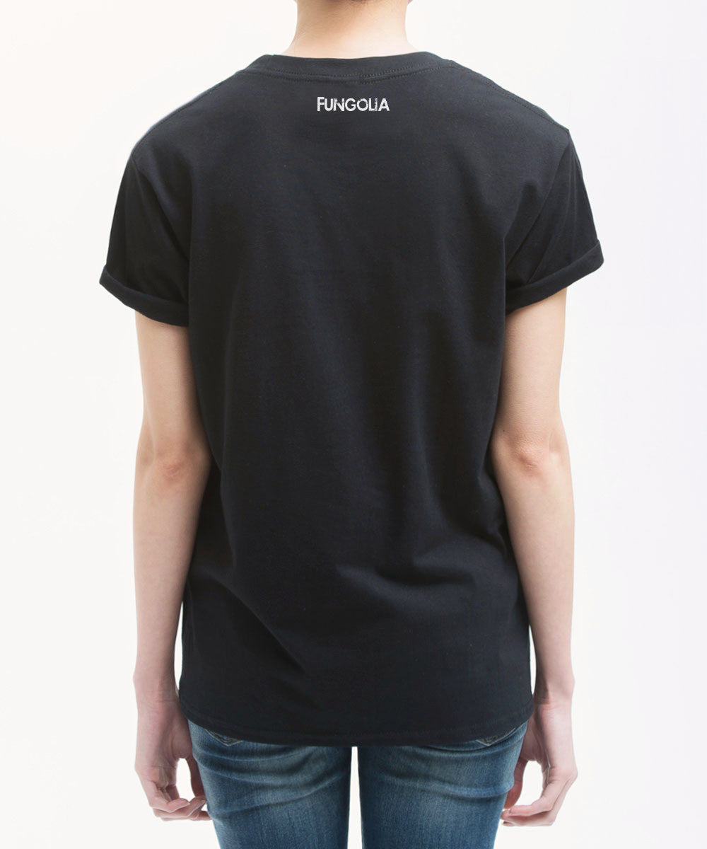 <S014>Travel Animal Tee - The Japanese Macaque (Black)