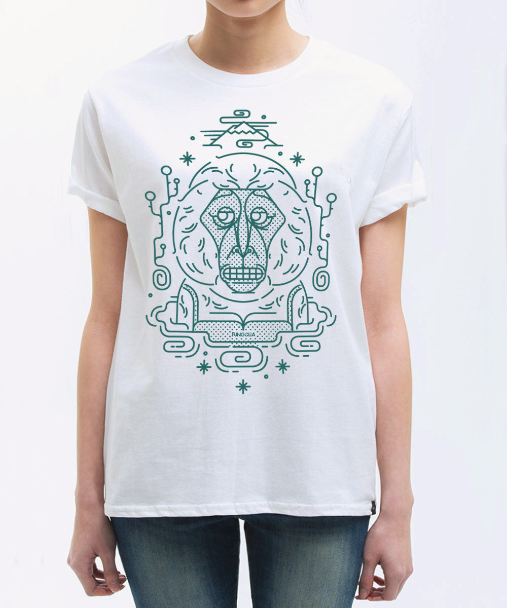 <S017>Travel Animal Tee - The Japanese Macaque