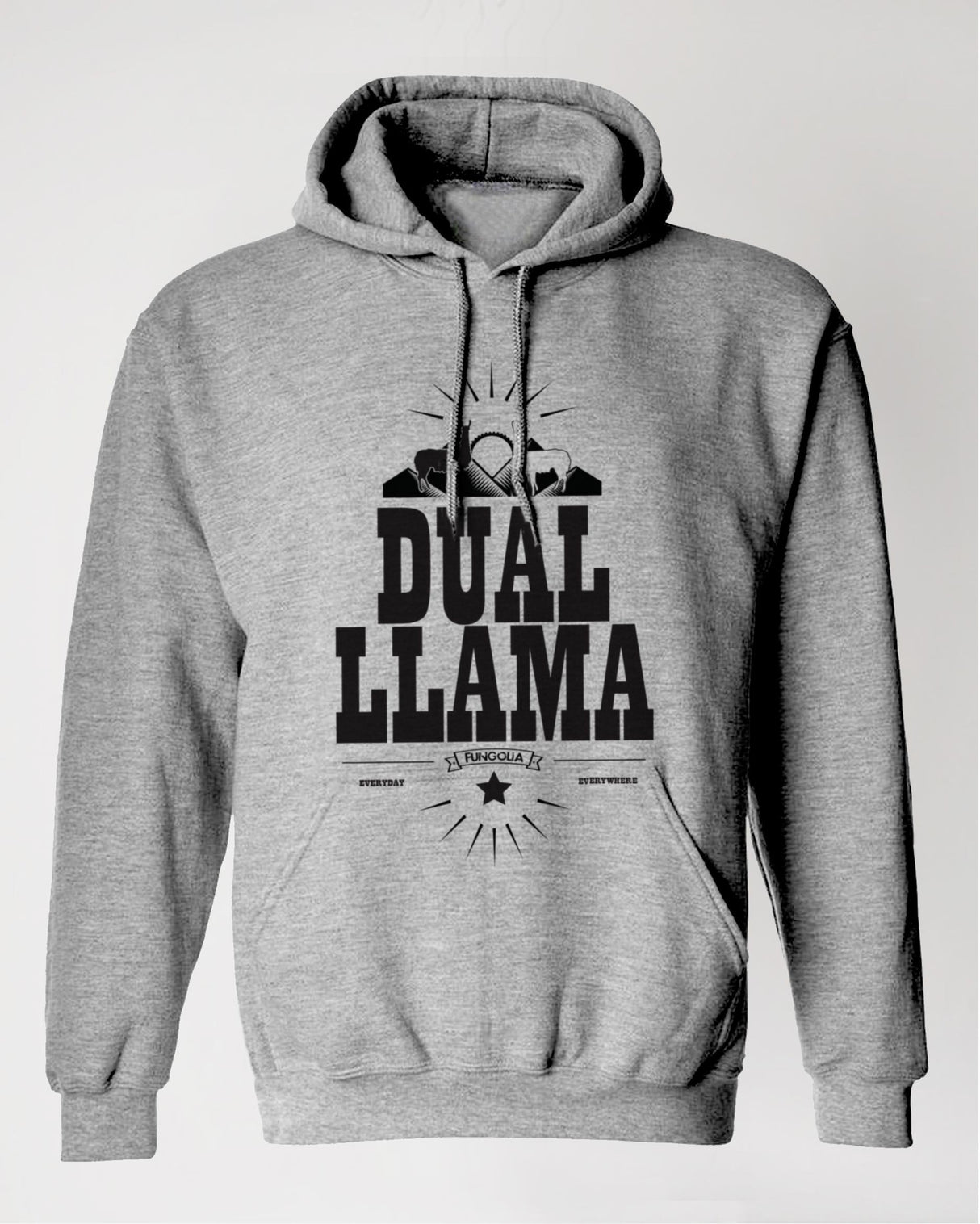 <X005> Fungolia Dual Llama Hoodie