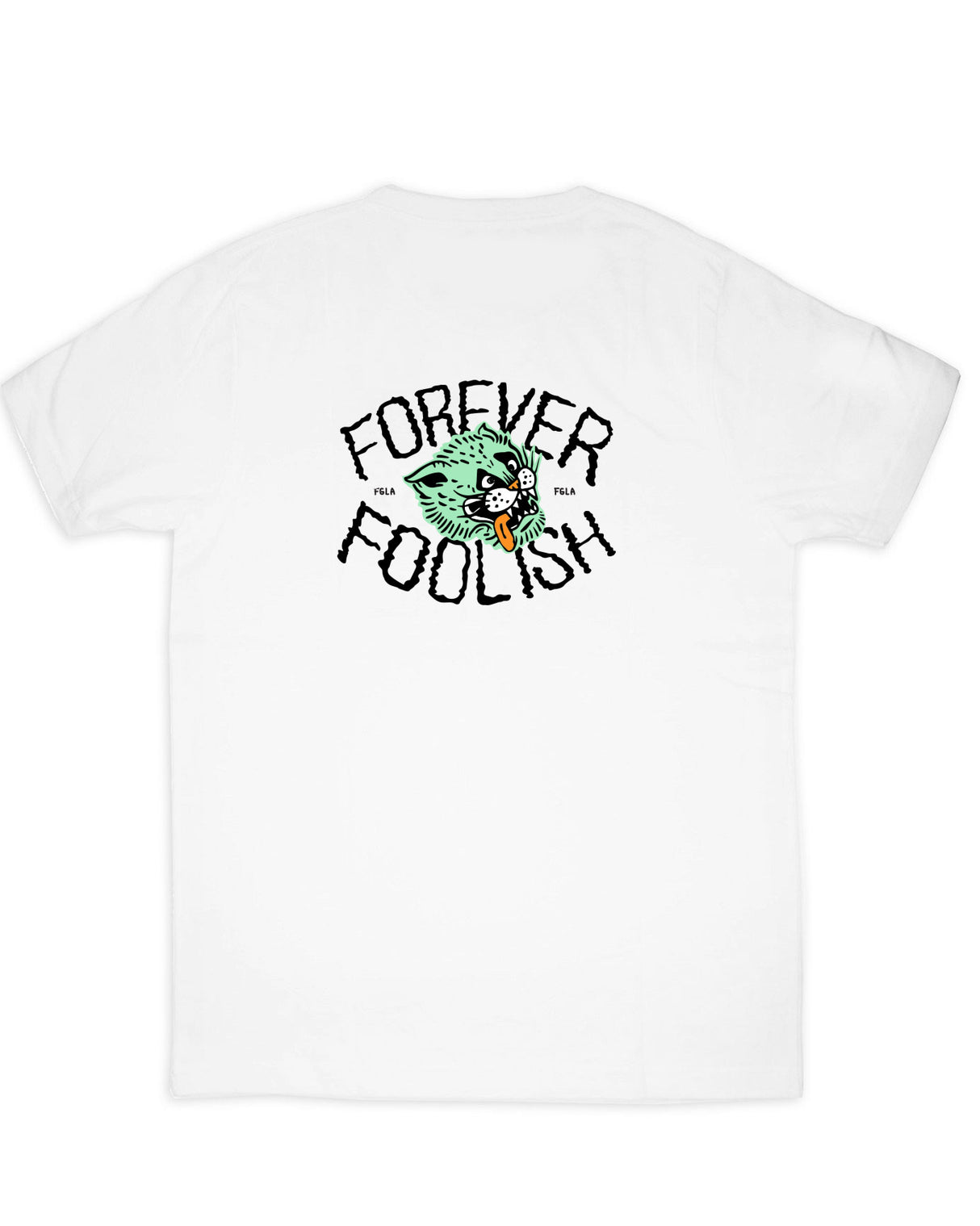 <A 000a002xc> Forever Foolish Tee - White