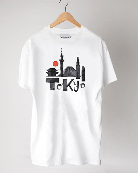 <S005>Fungolia Destination Tokyo Tee