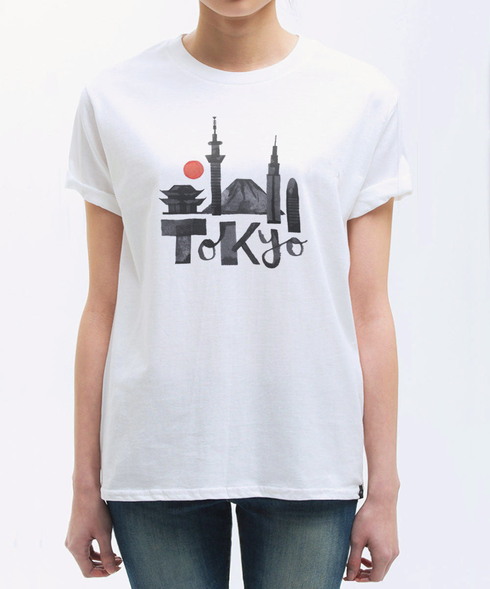 <S005>Fungolia Destination Tokyo Tee