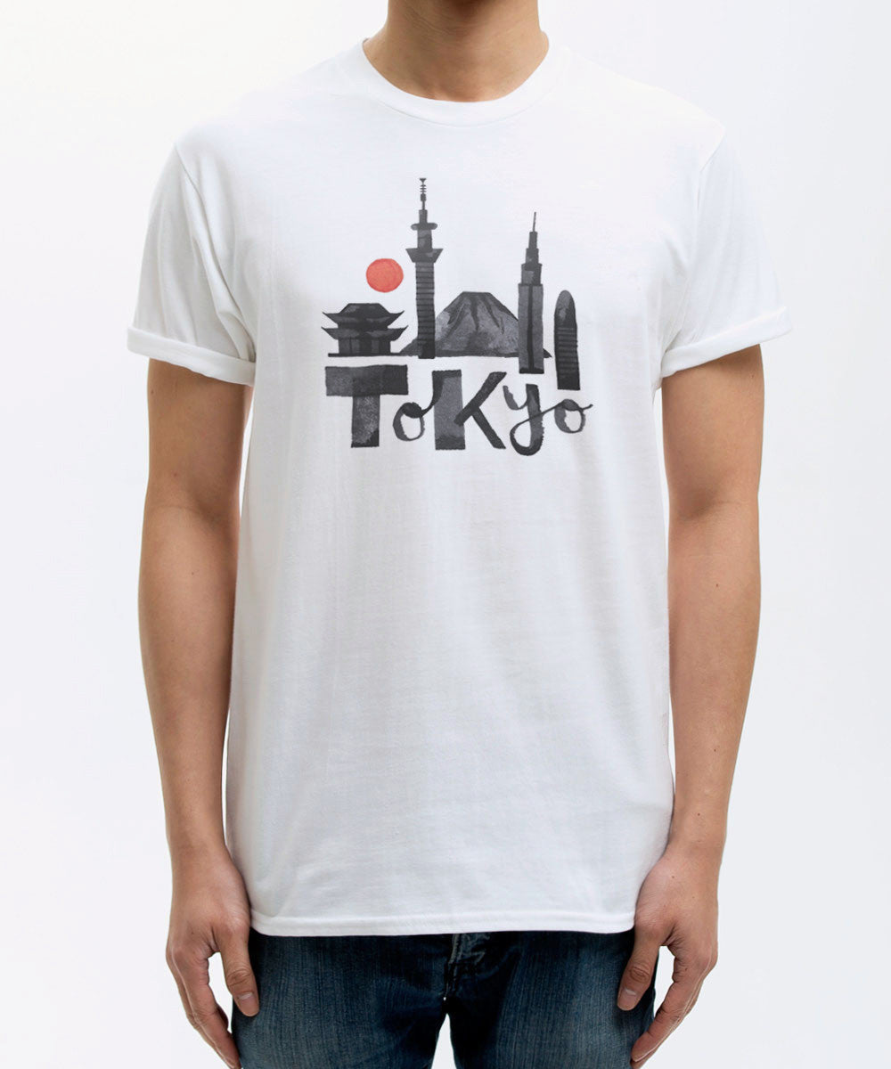 <S005>Fungolia Destination Tokyo Tee