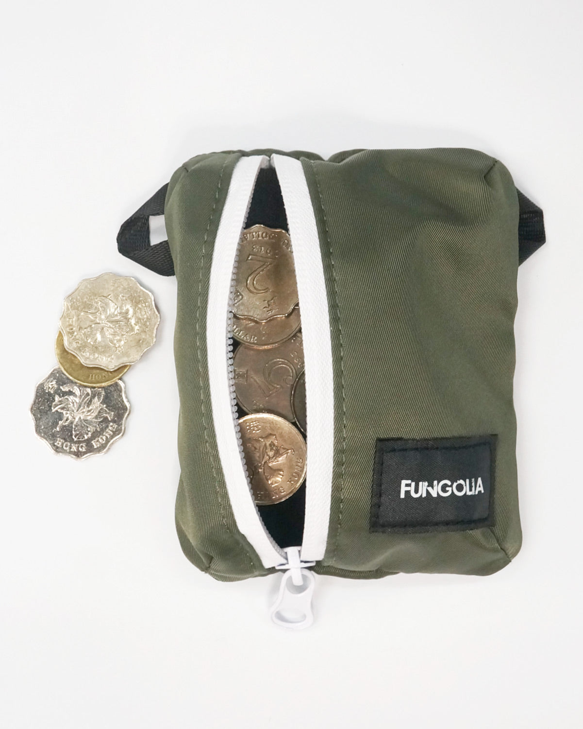 <A 000a21b> Fungolia Essentials - Coins Pouch (Army Green)