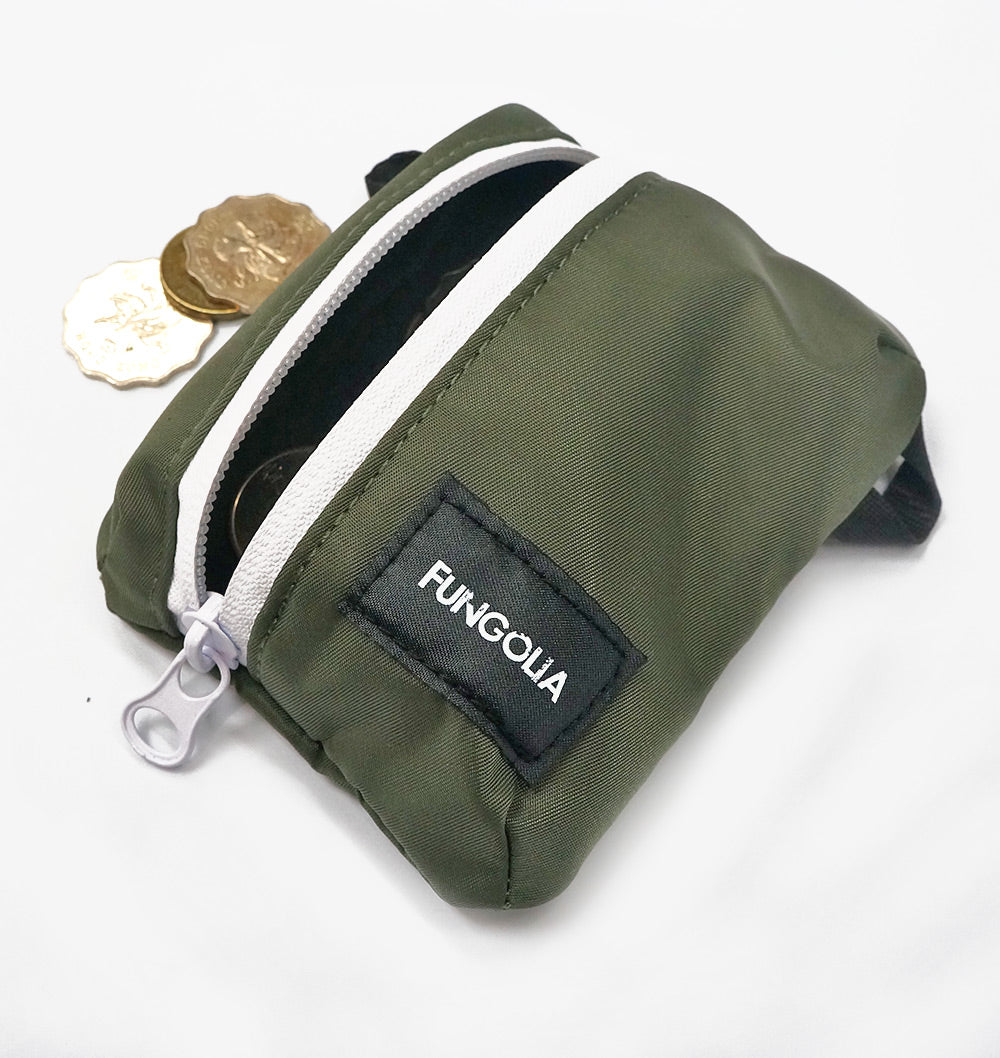 <A 000a21b> Fungolia Essentials - Coins Pouch (Army Green)