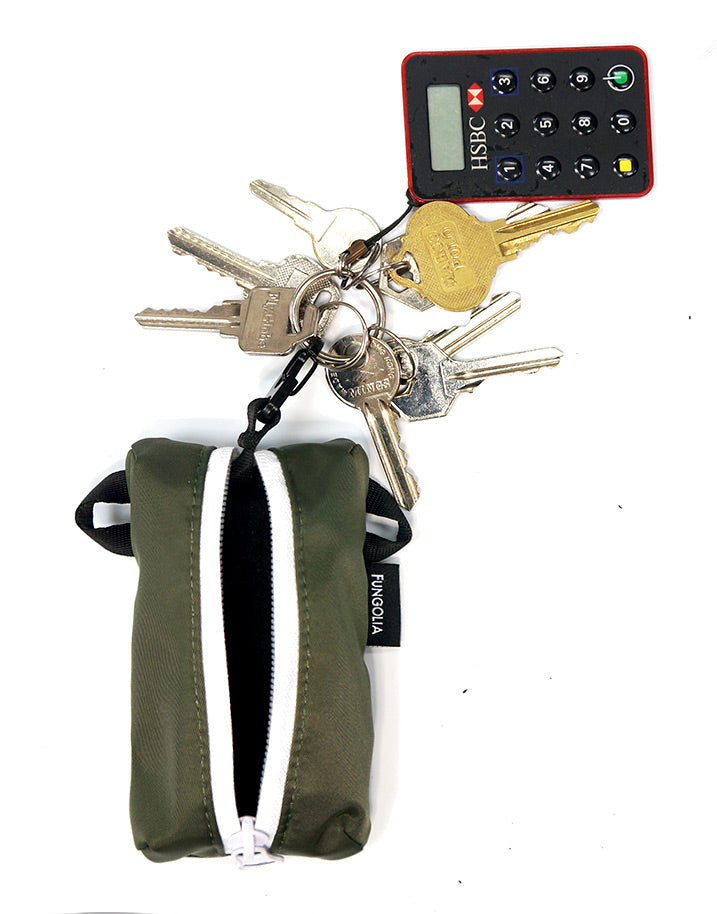 <A 000a22b> Fungolia Essentials - Keys Pouch (Army Green)