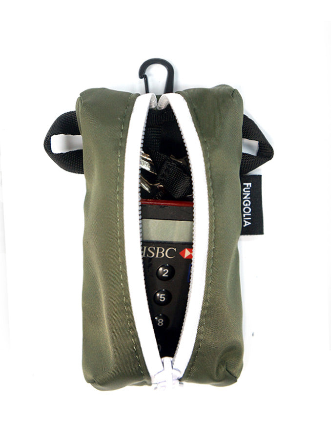 <A 000a22b> Fungolia Essentials - Keys Pouch (Army Green)