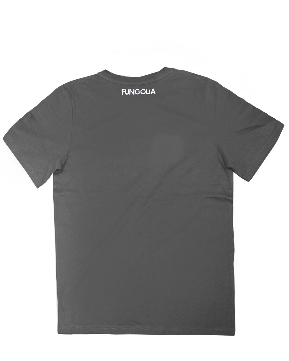 <A 001a01> Fungolia Feather Embroidery Tee (Grey)