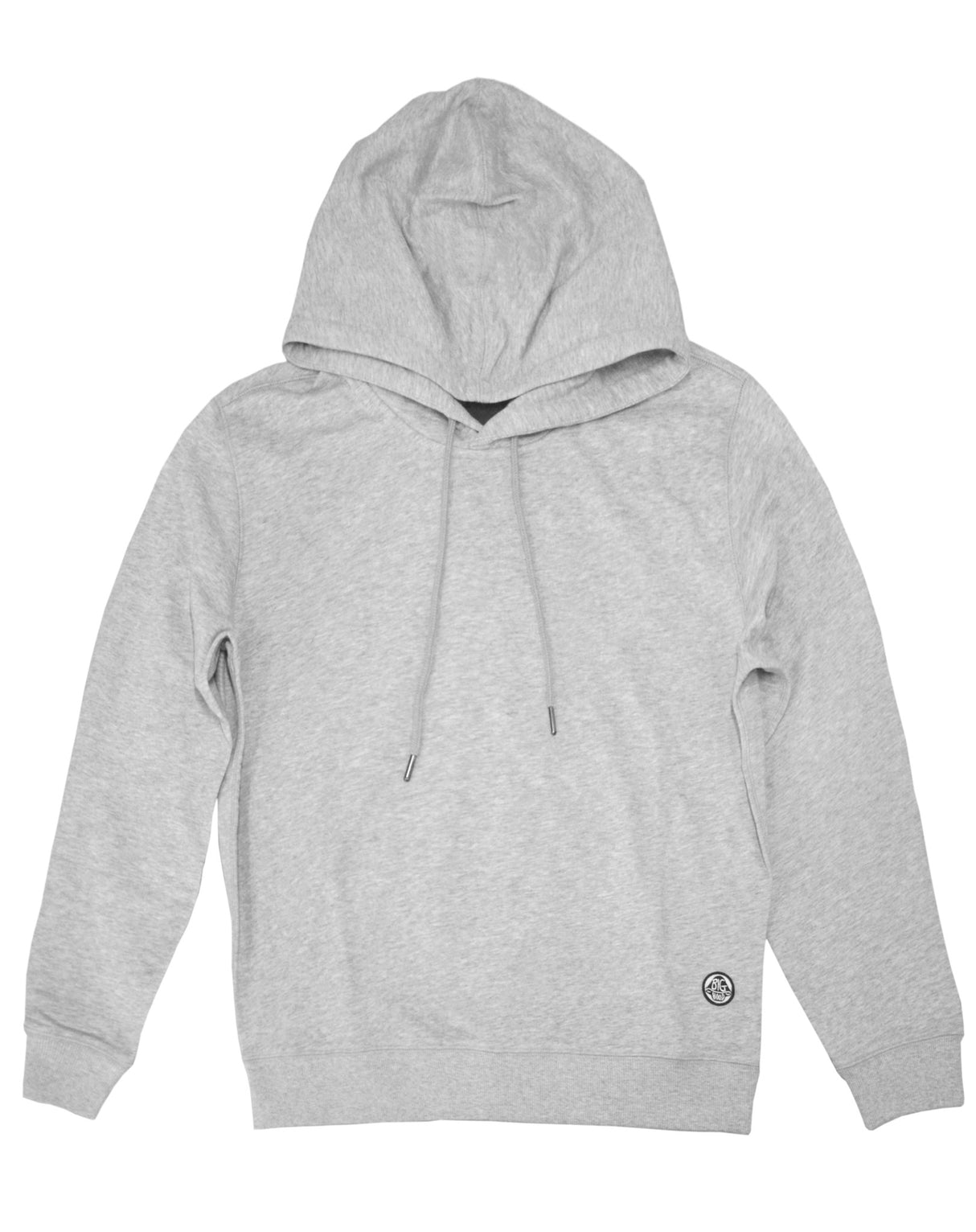 <Ab 27> Fungolia Non-fleece Hoodie - Plain (Grey)
