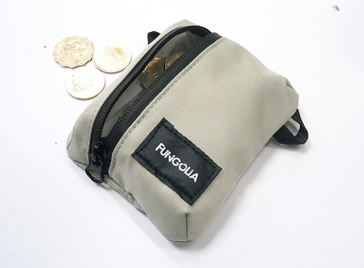 <A 000a21d> Fungolia Essentials - Coins Pouch (Silver Grey)