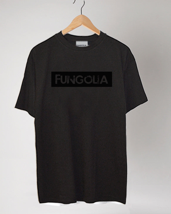<R001>Fungolia Logo Tee (Special black edition)