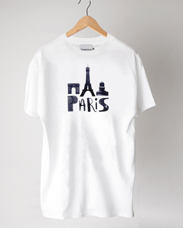 <S007>Fungolia Destination Paris Tee