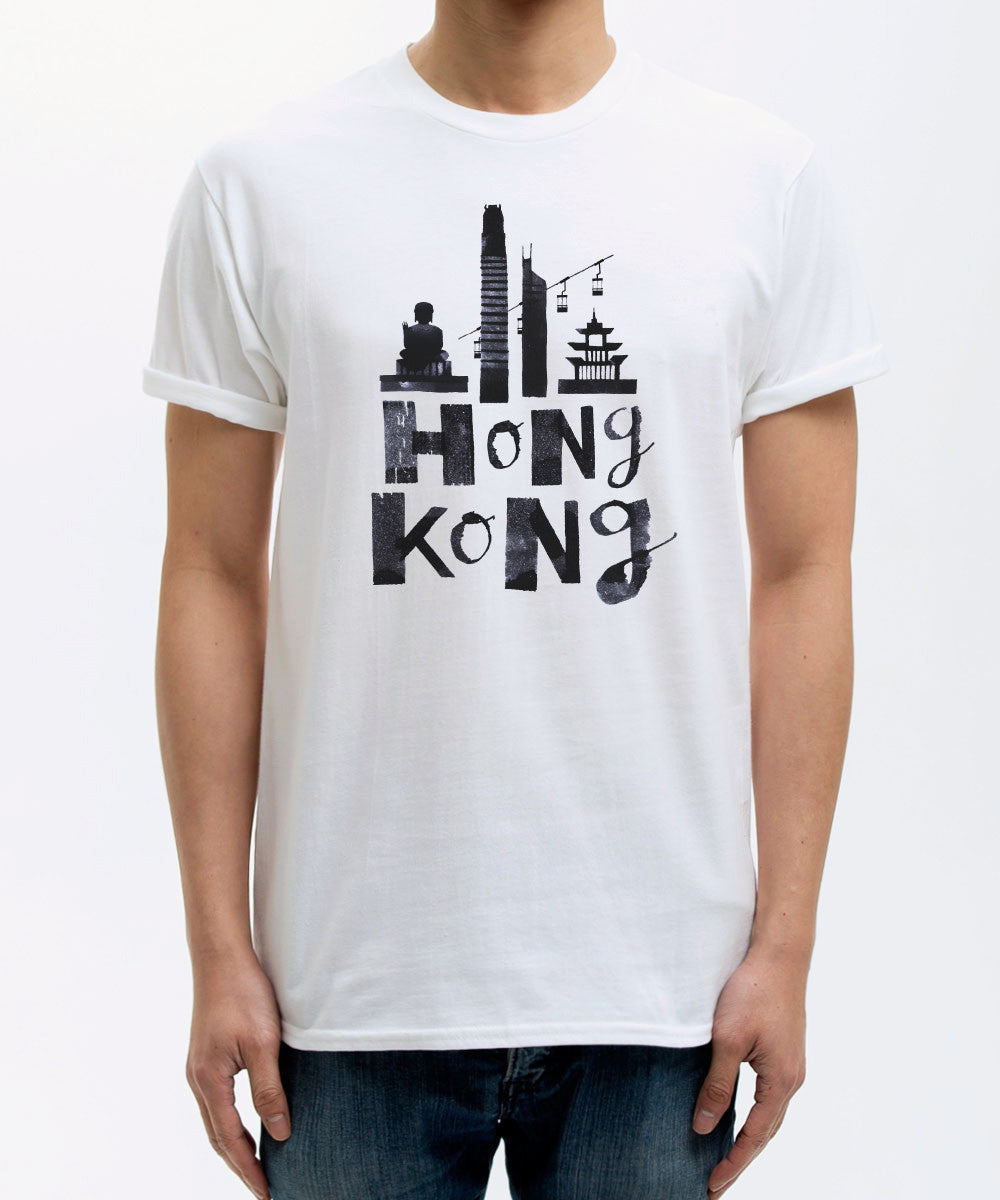 <S009>Fungolia Destination Hong Kong Tee